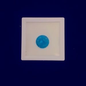 5.50CT 12MM RD PARAIBA ICE/SIM